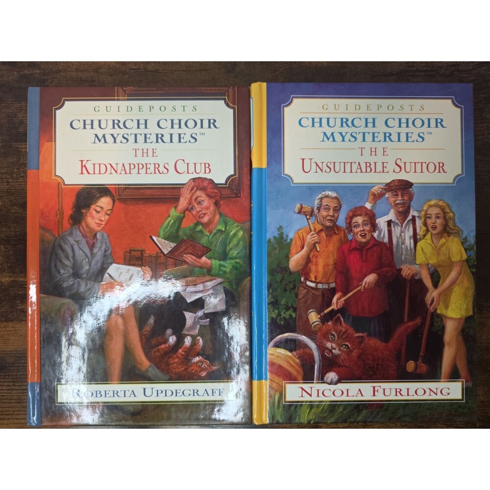 GuidePosts Church Choir Mysteries, 2 Book Lot